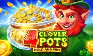 4 Super Clover Pots